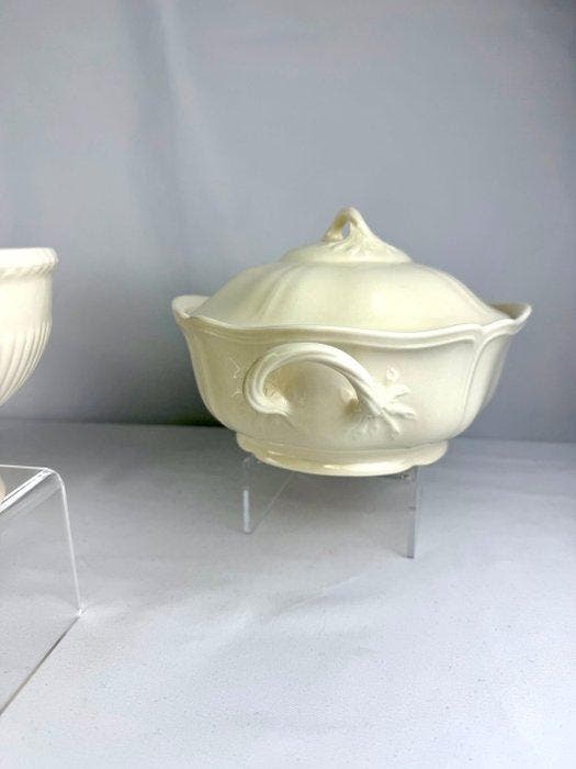 Wedgwood - Serveerschaal (3) - Been - Edme Pattern /, Antiquités & Art, Antiquités | Meubles | Tables