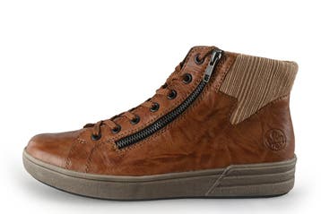 Rieker Snowboots in maat 40 Cognac, Kleding | Dames, Schoenen, Overige kleuren, Verzenden, Snowboots, Zo goed als nieuw
