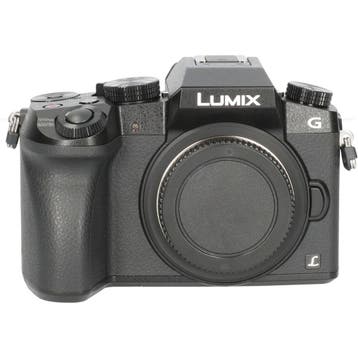 Tweedehands Panasonic DMC-G7 Zwart - Body CM7432, Audio, Tv en Foto, Fotocamera's Digitaal, Ophalen of Verzenden, Gebruikt, Overige typen