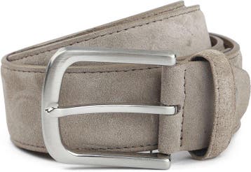 Suitable Riem Suède Leer Taupe maat 105 Heren, Vêtements | Hommes, Ceintures, Verzenden, Riem of Ceintuur