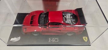 BBR 1:18 - Model sportwagen - Ferrari F40 LM Red 1989