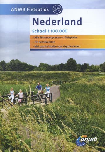 Nederland / ANWB fietsatlassen 9789018039042 ANWN media, Boeken, Verzenden, Zo goed als nieuw, ANWN media