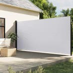 vidaXL Windscherm uittrekbaar 220x300 cm wit, Verzenden