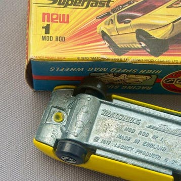Matchbox 1:64 - Modelauto - Mod Rod No.1, Nieuw