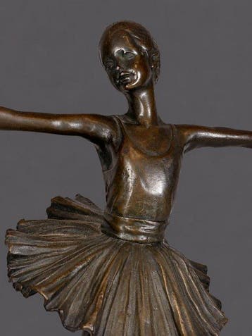 Milo (1910-1978) - sculptuur, Ballerina - 29 cm - Brons