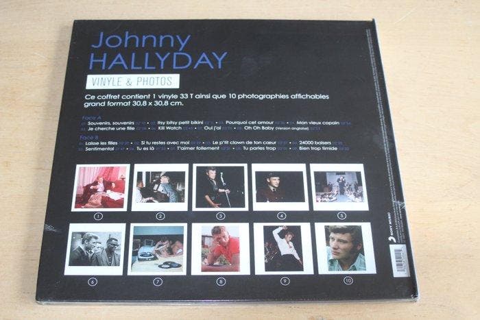 Johnny Hallyday - Vinyle & Photos - LP Box set - 2018, CD & DVD, Vinyles Singles