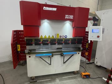 PRIMAPRESS kantbank plooibank 1600 x 30 Ton