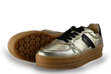 Tamaris Sneakers in maat 40 Goud, Kleding | Dames, Tamaris, Overige kleuren, Verzenden, Zo goed als nieuw