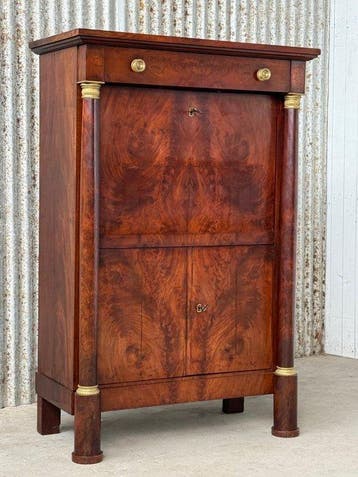 Secrétaire à abattant - klepburo, klepbureau, bureau, buro,