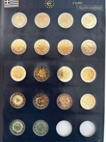 Europa. Euro 2001/2020 (331 items), Postzegels en Munten