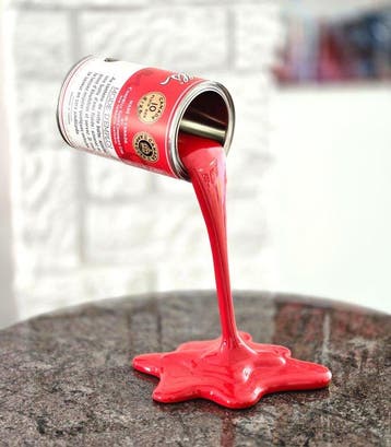 Patryk Konrad - Campbell soup splash can with the famous