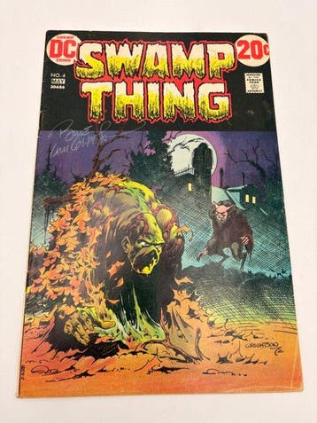 Swamp Thing #4 - Signed by Bernie Wrightson - 1 Signed comic, Nieuw