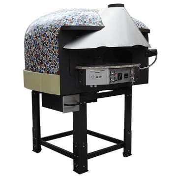 Roterende Pizzaoven | SERIE MIX-RK (MOSAIC) | Gas/Hout | 4x, Verzenden, Nieuw in verpakking