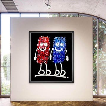 Nuno Barbedo (1983) - Eternal Passion (XL Size Painting)