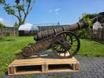 Decoratief ornament - Europa - XL Lion Cannon 160kg, Antiek en Kunst