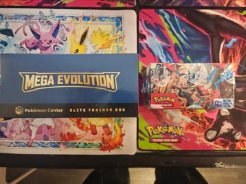 Pokémon - 2 Booster box - Mega Evolution Pokemon Center Etb, Nieuw