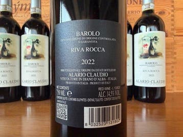 2022 Alario Claudio Riva Rocca - Barolo - 6 Flessen (0.75, Nieuw