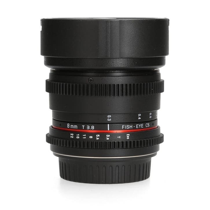 Samyang 8mm T3.8 UMC CS - Canon EF-S · 1 jaar garantie, TV, Hi-fi & Vidéo, Photo | Lentilles & Objectifs, Enlèvement ou Envoi