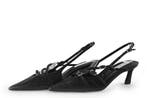 Steve Madden Slingbacks in maat 38 Zwart, Kleding | Dames, Schoenen, Verzenden, Zwart, Steve Madden, Zo goed als nieuw