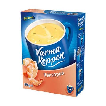 Varma koppen Garnalensoep - Blå Band, Verzenden