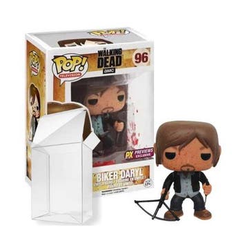 Funko Pop    Biker Daryl BLOODY 96 PX Previews, Verzamelen, Verzenden, Nieuw