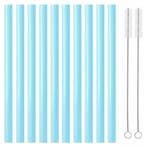 Fako Bijoux - Siliconen Rietjes Pastel XL - 10 Herbruikbare, Verzenden