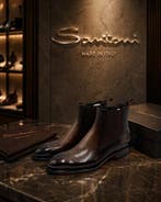 Santoni - Chelsea boots - Maat: EU 42.5 - Nieuw in doos, Nieuw
