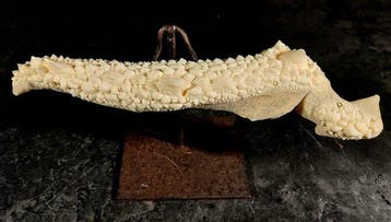 crête rostrale, poisson-luth géant Support de corps entier