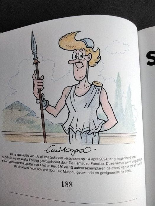 Suske en Wiske - De uil van Sidoneia - Luxe HC met linnen, Boeken, Stripverhalen