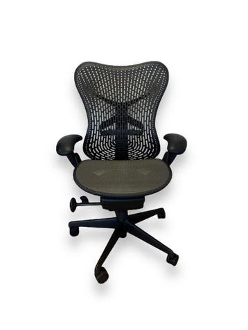 Herman Miller Mirra Graphite, Verzenden, Zo goed als nieuw, Zwart, Bureaustoel