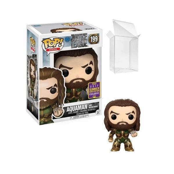 Funko Pop!  Aquaman with Motherbox #199 Limited Edition, Verzamelen, Poppetjes en Figuurtjes, Nieuw, Verzenden