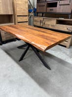 Boomstamtafel, acaciahout (nieuw, outlet), Huis en Inrichting, Nieuw, Overige houtsoorten