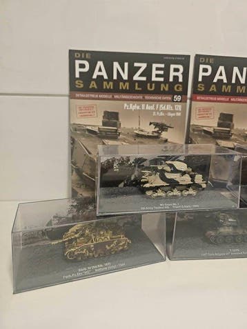 Panzer & Militärfahrzeuge von de Agostini (Altaya) u.a. in, Nieuw