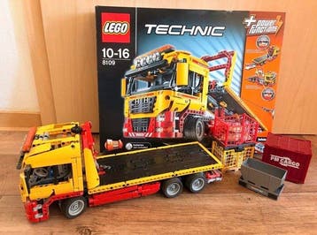 Lego Set - Technic - 8109 Flatbed Truck, Nieuw