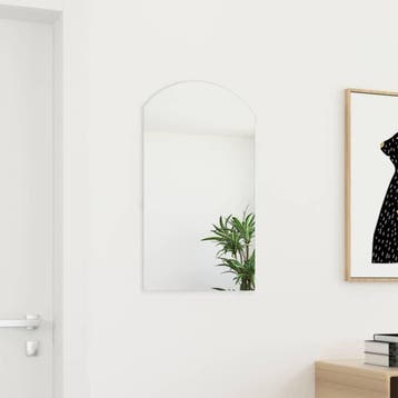 vidaXL Spiegel 70x40 cm glas, Huis en Inrichting, Verzenden, Nieuw