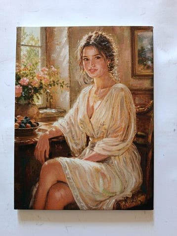 Salvatore Rodriquez (1957) - Dolce attesa, Antiek en Kunst