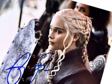 Emilia Clarke (Daenerys Targaryen) - Authentic Signed Photo, Nieuw