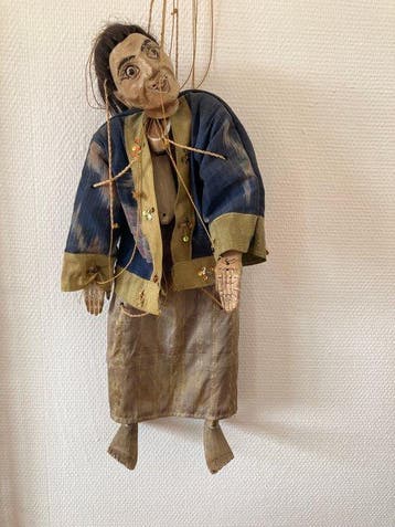Marionnette birmane artisanale - Marionnette - 1990-2000 -, Antiquités & Art