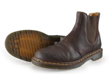 Dr. Martens Chelsea boots in maat 44 Bruin, Bruin, Verzenden, Boots, Zo goed als nieuw