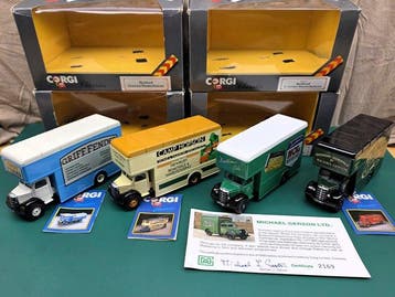 Corgi 1:50 - Model vrachtwagen (4) - Classics - C953 Bedford