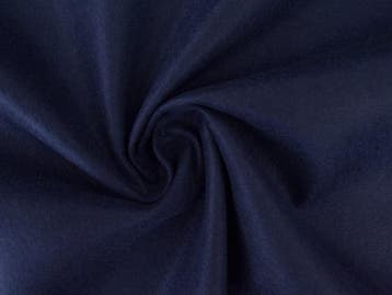15 meter vilt 1mm - marineblauw, 120 cm of meer, Polyester, Verzenden, Blauw
