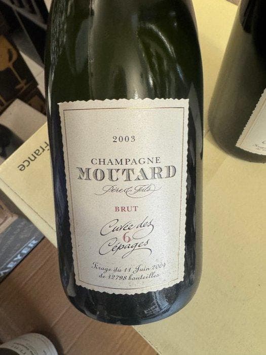 2003 Champagne Moutard Père & Fils, Cuvée des 6 Cépages -, Collections, Vins