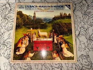 Johann Sebastian Bach - 4 x box sets- Mass In B Minor,