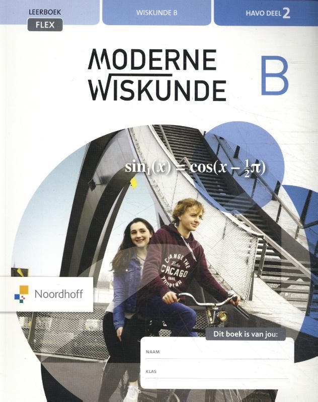 B Havo deel 2 / Moderne Wiskunde / Leerboek flex, Boeken, Wetenschap, Gelezen, Verzenden