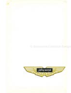 1977 ASTON MARTIN V8 BROCHURE ENGELS