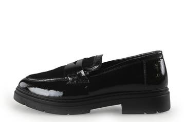 Manfield Loafers in maat 39 Zwart, Kleding | Dames, Verzenden, Zwart, Overige typen, Zo goed als nieuw