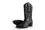 Manfield Cowboy laarzen in maat 41 Zwart, Verzenden