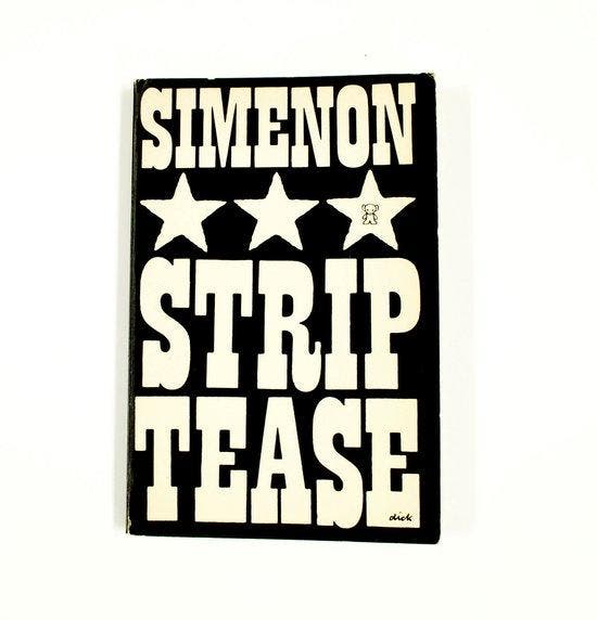Striptease 9789022901885 Georges Simenon, Livres, Livres Autre, Envoi