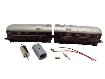 micromotor NF063G motor ombouwset voor Fleischmann BR 288, V, Overige merken, Gelijkstroom, Verzenden, Overige typen
