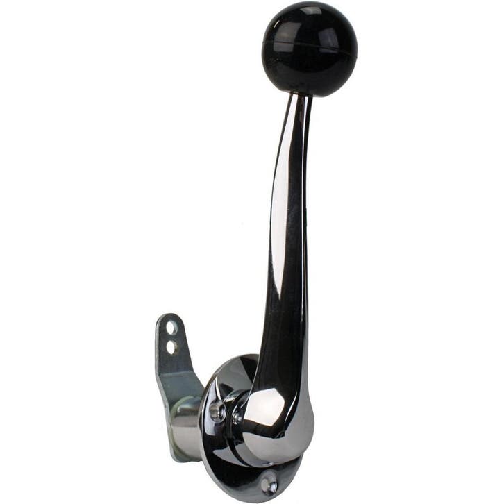 Gashendel Boot 185mm Zijmontage Messing Verchroomd, Sports nautiques & Bateaux, Accessoires & Entretien, Enlèvement ou Envoi